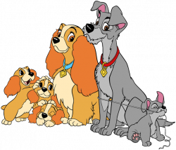 Lady and the Tramp Clip Art 2 | Disney Clip Art Galore