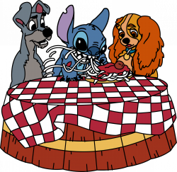 Stitch Lady and Tramp by omegaxero on DeviantArt