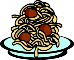 Spaghetti And Meatballs Clip Art N23 free image