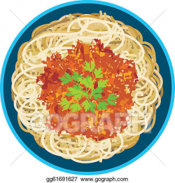 Plate of spaghetti clipart 5 » Clipart Portal
