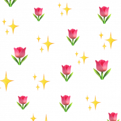 flowers png sparkle shine emojis yellow pink explore...