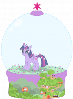 The Snow Globe of Twilight Sparkle by Rose-Beuty on DeviantArt