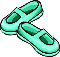 Image - Sparkly Sea Foam Slippers icon.png | Club Penguin Wiki ...