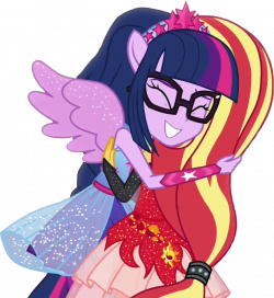 1700445 - equestria girls, forgotten friendship, happy, hug, human ...