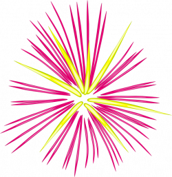 Pink And Yellow Sparks Clip Art at Clker.com - vector clip art ...