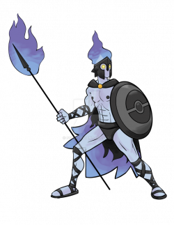 Commission - Chandelure, Spartan warrior by seto on DeviantArt