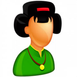Asian Female Boss Icon | Free Images at Clker.com - vector clip art ...