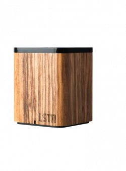 Zebra Wood Satellite Bluetooth Mini Speaker | LSTN Sound Co.