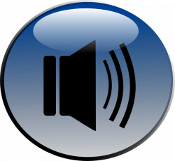Audio Speaker Glossy Icon Clip Art at Clker.com - vector clip art ...