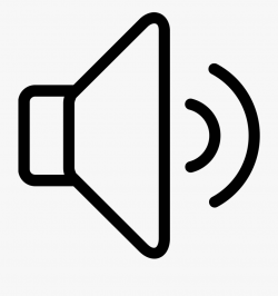 Download Loudspeaker Volume - Sound Icon White Png #1714691 ...