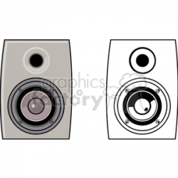 speakers clipart. Royalty-free clipart # 147019