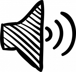 Speaker Sketch Loud Volume Interface Tool Svg Png Icon Free Download ...