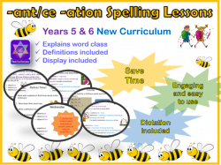 Year 5/6 Week of Spelling Lessons and Dictation -able -ably -ation ...