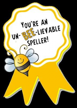 Spelling Bee Participation Award | Spelling Bee | Spelling ...