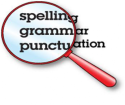 Spelling And Grammar Clipart