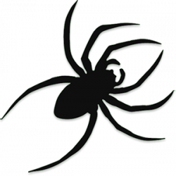 Free Spider Graphics - Black Widow Spider - Halloween ...