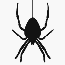 Hanging spider clipart 1 » Clipart Station