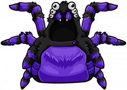 Purple Spider Costume | Club Penguin Wiki | FANDOM powered by Wikia