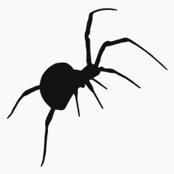Redback Spider Clip Art | Halloween Silhouette's | Spider ...