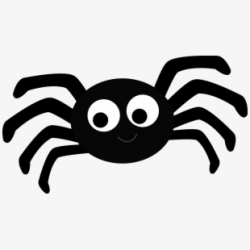 Spider Clipart Black And White - Cartoon Incy Wincy Spider ...