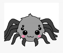 Spiders Clipart White Eye - Chibi Spider #357178 - Free ...