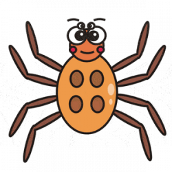 Spider Scary Clipart Insect Image And Transparent Png - AZPng