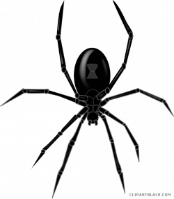 Black Widow Spider Clipart - ClipartBlack.com