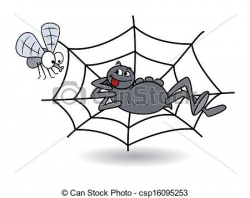 The Spider And The Fly Clipart
