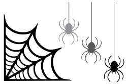 Spider Web Clip Art - Freebie Friday - Hey, Let's Make Stuff