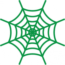 Silicone Inlay Spider Web