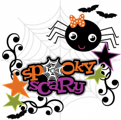 Spoky Scary SVG Scrapbook Collection halloween svg files for ...