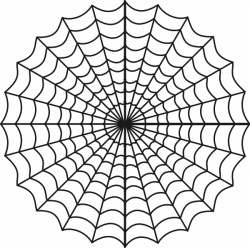 Spider Web Clip Art at Clker.com - vector clip art online, royalty ...
