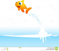 Unique Splash Jumping Fish Silhouette Photos » Free Vector ...