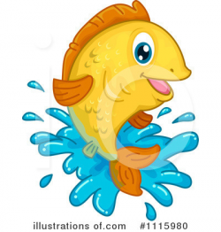 Fish Splash Clipart