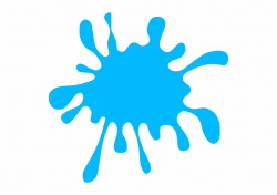 How To Set Use Blue Ink Splash Svg Vector - Paint Splatter ...