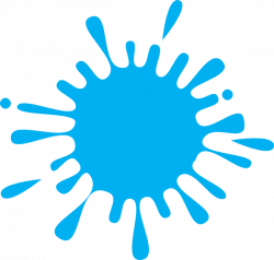 Ink Splash Blue Clip Art at Clker.com - vector clip art online ...