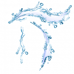 Realistic Splesk Water, Water, Splash, Vector PNG and Vector for ...