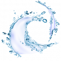 A Real Splash Of Water With Drops, Water, Splash, Vector PNG and ...