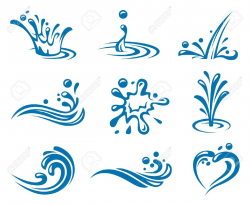 Water Wave Splash Stock Vector Illustration And Royalty Free ...