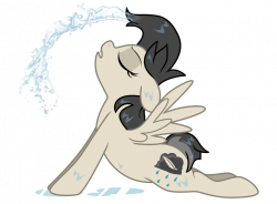 Wet Mane Storm Feather by LostInTheTrees on DeviantArt