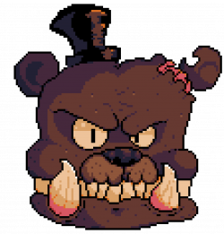 ART] Have a spooky Freddy head just in time for Halloween ...