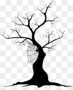 The Halloween Tree Clip Art - Spooky Tre #189045 - PNG ...