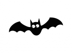 Bat Svg, Halloween Bat Svg, Spooky Silhouette Cutting File Clipart, Svg Dxf  Png Eps Pdf, Bat Laser Cut Engrave File, Tshirt Vector Clip Art
