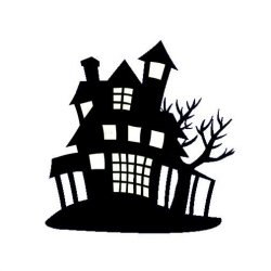 FREE SVG haunted house | cricut | Haunted house clipart ...
