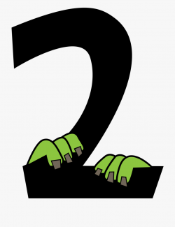 Spooky Numbers Symbols #268199 - Free Cliparts on ClipartWiki
