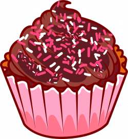 Cupcake Chocolate cake Chocolate ice cream Muffin - Cartoon cupcakes ...