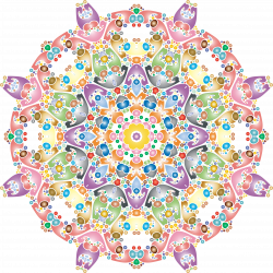 Clipart - Hexagonal Tessellation Design 7