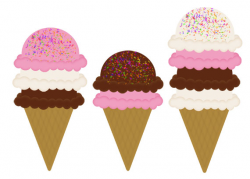 Ice cream cone with sprinkles clipart 1 » Clipart Station