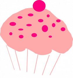 Pink Cupcake Clip Art at Clker.com - vector clip art online, royalty ...