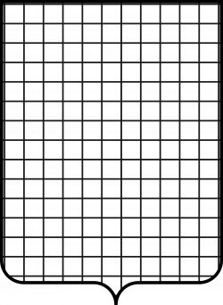 Clipart - Shield Pattern Grid